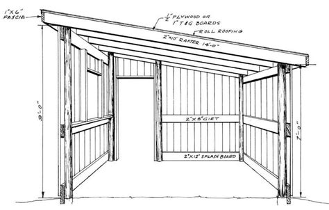 pole barn storage plans